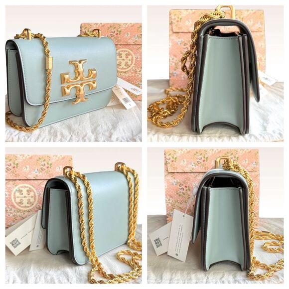 🚫SOLD🚫NWT Tory Burch Eleanor Small Convertible Leather Shoulder Bag - Picture 5 of 17